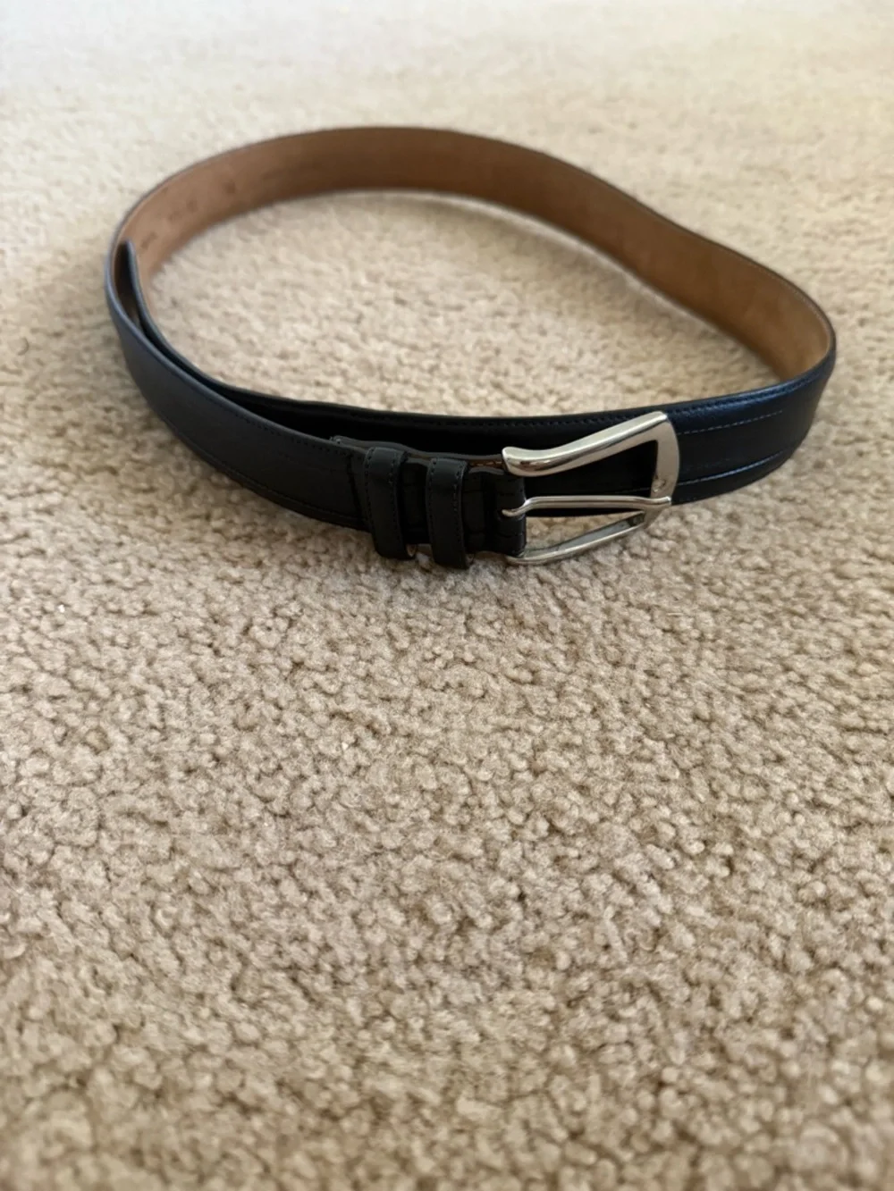 Mezlan men’s belt- black- size 36